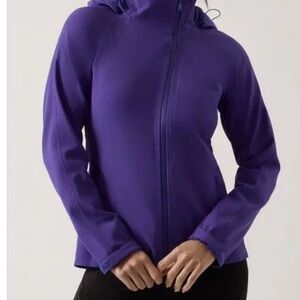 Athleta Purple Glacier softshell jacket
